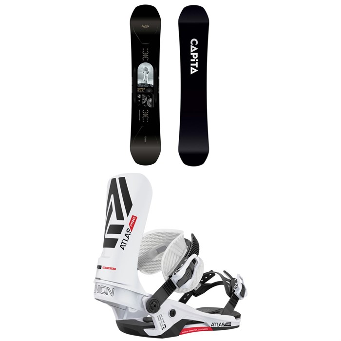 CAPiTA - CAPiTA Super DOA Snowboard + Union Atlas Pro Snowboard Bindings 2023
