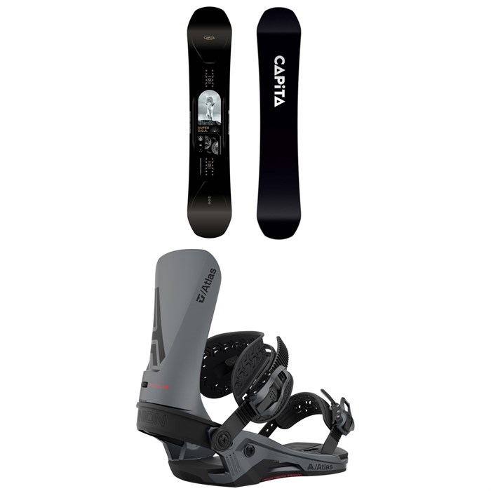 CAPiTA - Super DOA Snowboard + Union Atlas Snowboard Bindings 2023