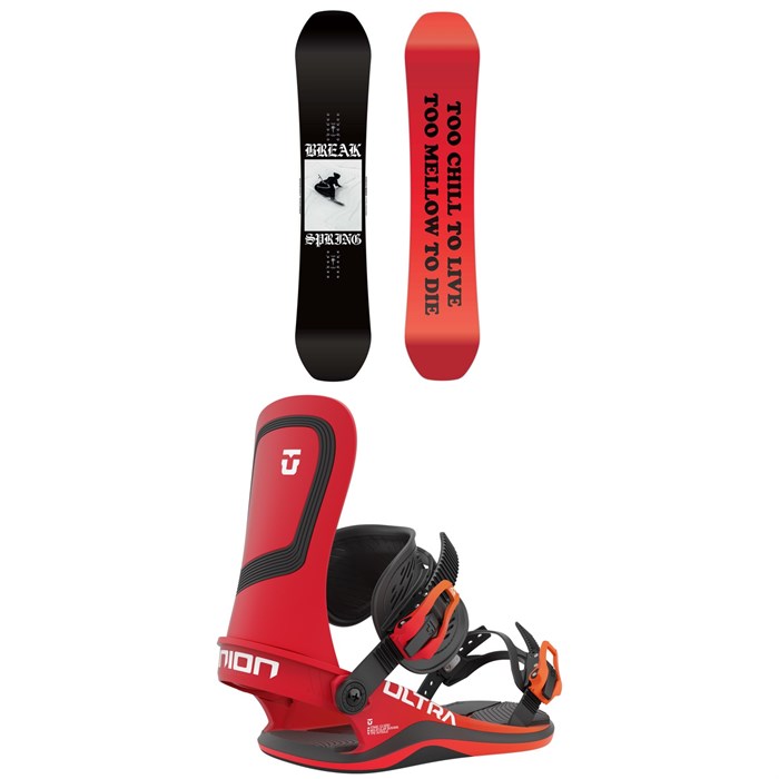 CAPiTA - Spring Break Powder Twin Snowboard + Union Ultra Snowboard Binding 2023
