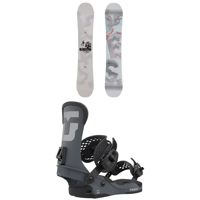 Yes. - Typo Snowboard + Union Force Snowboard Bindings 2023