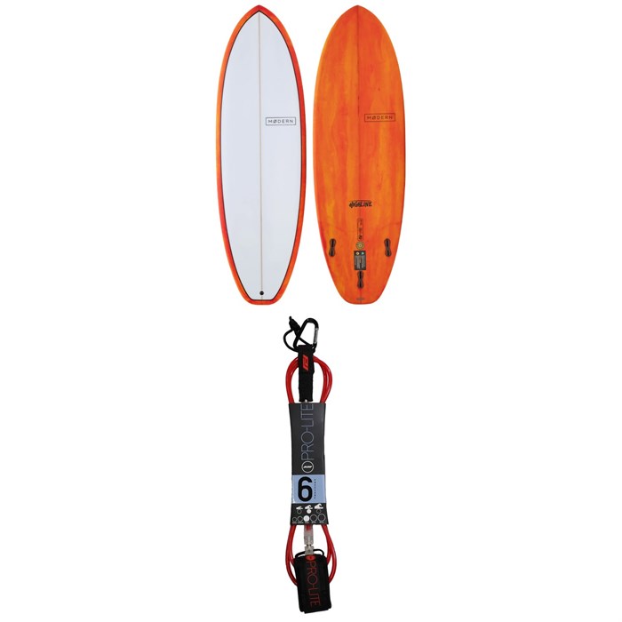 Modern - Highline PU 6'0" Surfboard + Pro-Lite 6' Freesurf Surfboard Leash
