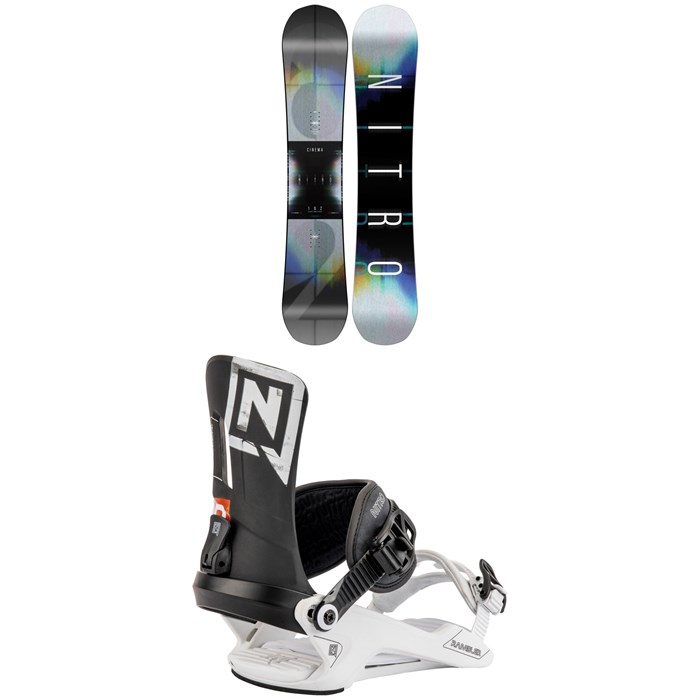 Nitro - Cinema Snowboard + Rambler Snowboard Bindings 2023