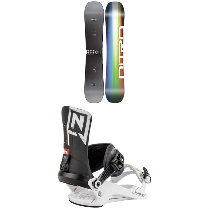 Nitro - Optisym Snowboard + Rambler Snowboard Bindings 2023