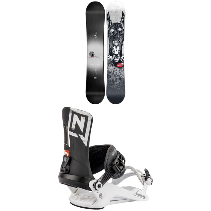 Nitro - T1 Snowboard + Rambler Snowboard Bindings 2023