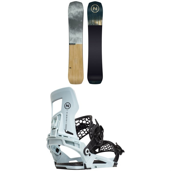 Nidecker - Escape Snowboard + Kaon-X Snowboard Bindings 2024