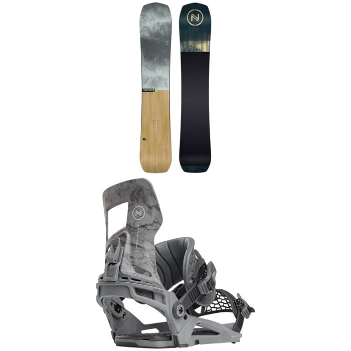 Nidecker - Escape Snowboard + Kaon-Plus Snowboard Bindings 2024