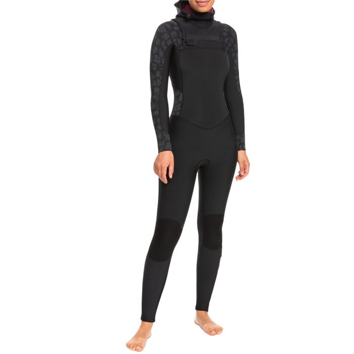 Roxy - 5/4/3 Swell Series Front Zip Hooded Wetsuit - Women's