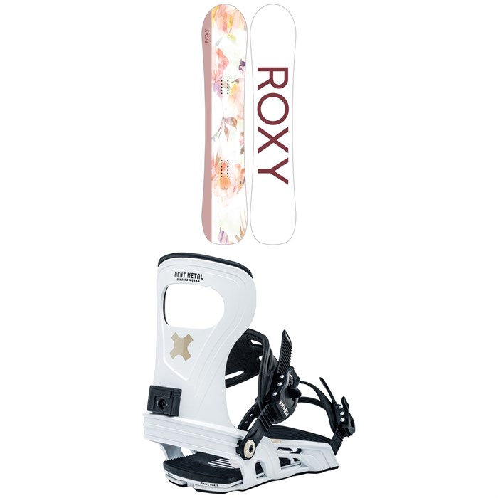 Roxy - Breeze C2 Snowboard + Bent Metal Metta Snowboard Bindings - Women's 2023