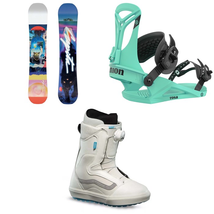 CAPiTA - Space Metal Fantasy Snowboard + Union Rosa Snowboard Bindings + Vans Encore OG Snowboard Boots - Women's 2023