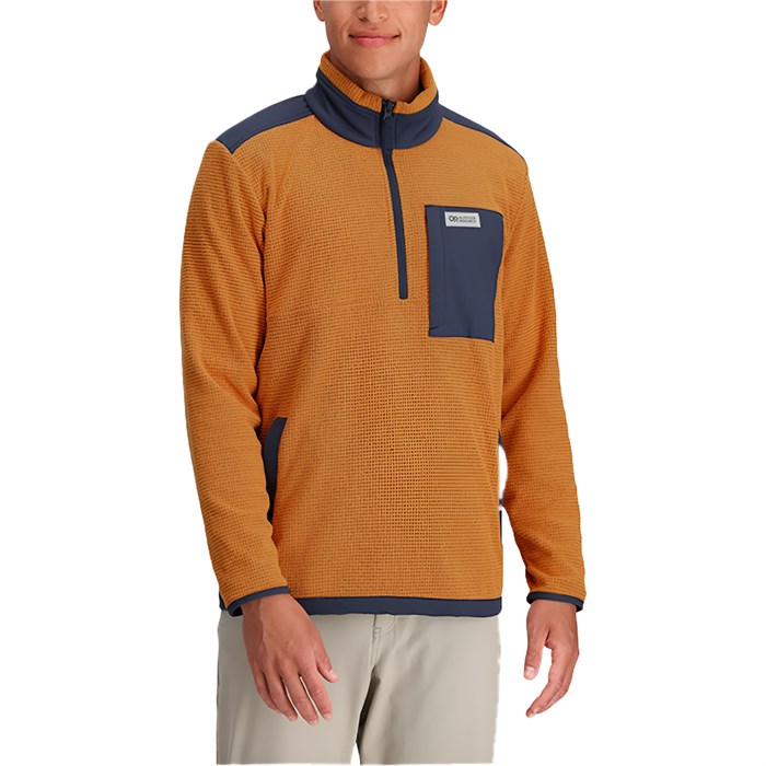 Outdoor Research Trail Mix Quarter Zip Pullover Men's evo
