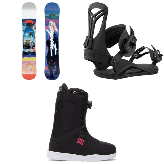 CAPiTA - Space Metal Fantasy Snowboard + Union Rosa Snowboard Bindings + DC Phase Boa Snowboard Boots - Women's 2023