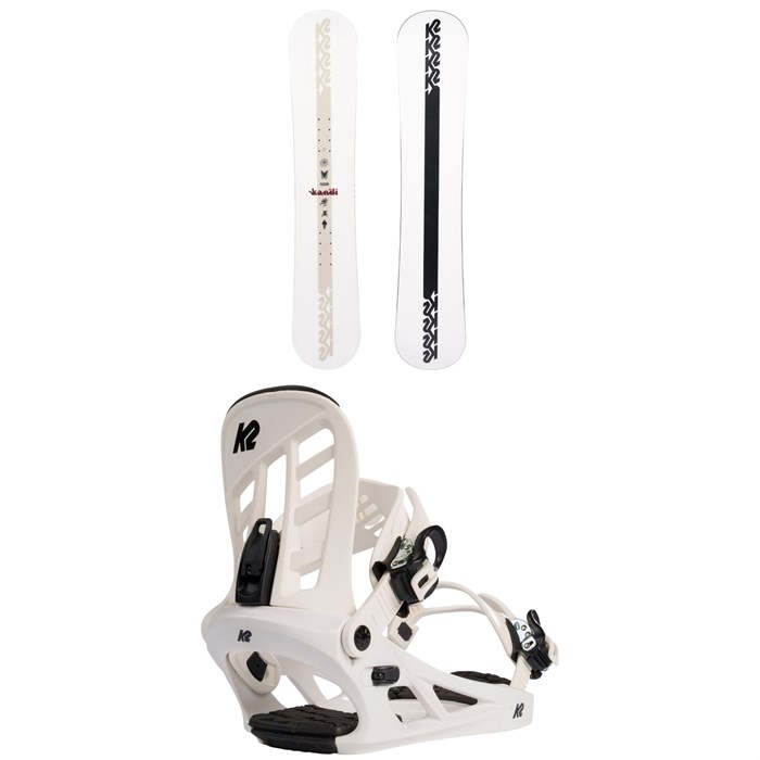 K2 - Kandi Snowboard + You+H Snowboard Bindings - Kids' 2023