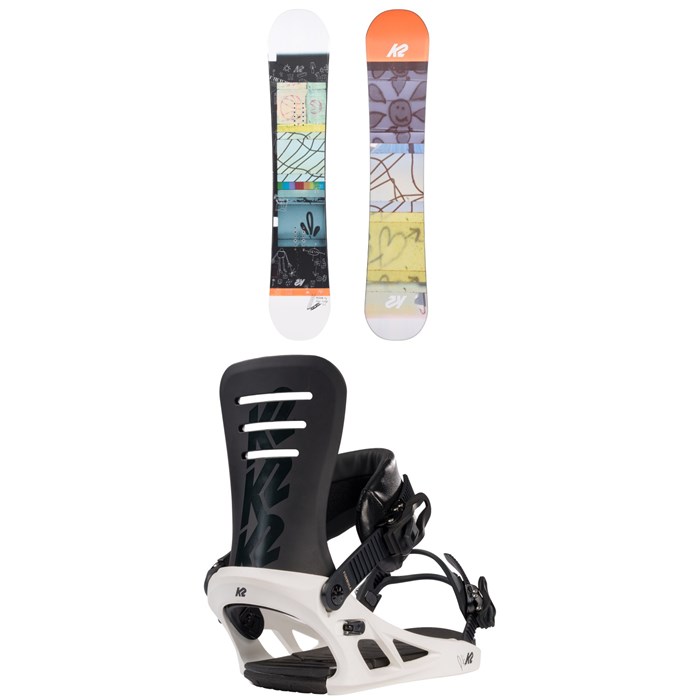 K2 - Medium Snowboard + Formula Snowboard Bindings 2023