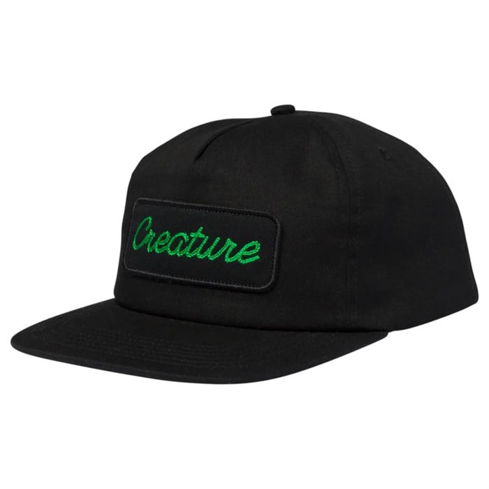 Creature - Transmission 2 Snapback Mid Profile Black OS Baseball Hat