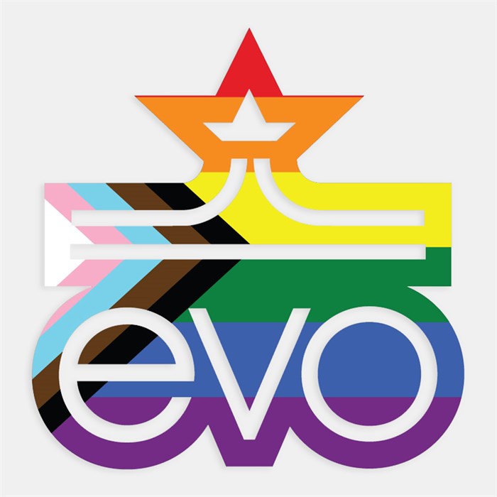 evo - Pride Progress 3" Sticker