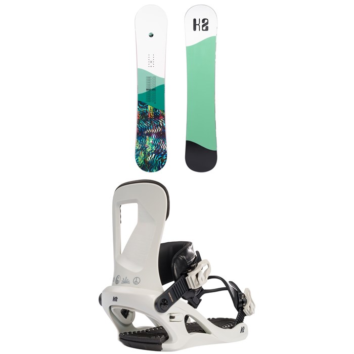 K2 - First Lite Camber Snowboard + Bedford Snowboard Bindings - Women's 2023