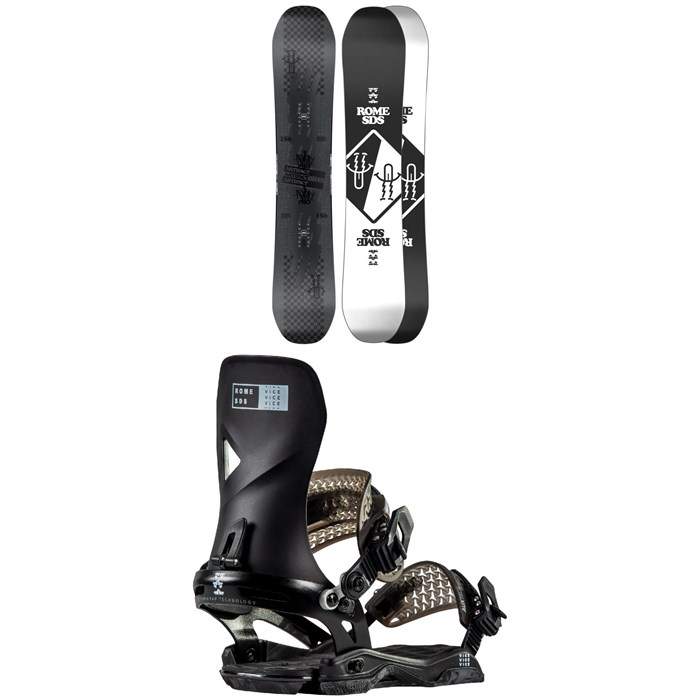 Rome - Artifact Pro Snowboard + Vice Snowboard Bindings 2023