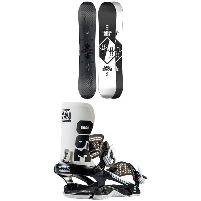Rome - Artifact Pro Snowboard + 390 Boss Snowboard Bindings 2023