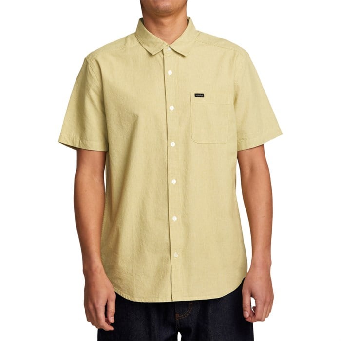 RVCA - Visions Stripe Short-Sleeve Shirt - Men's