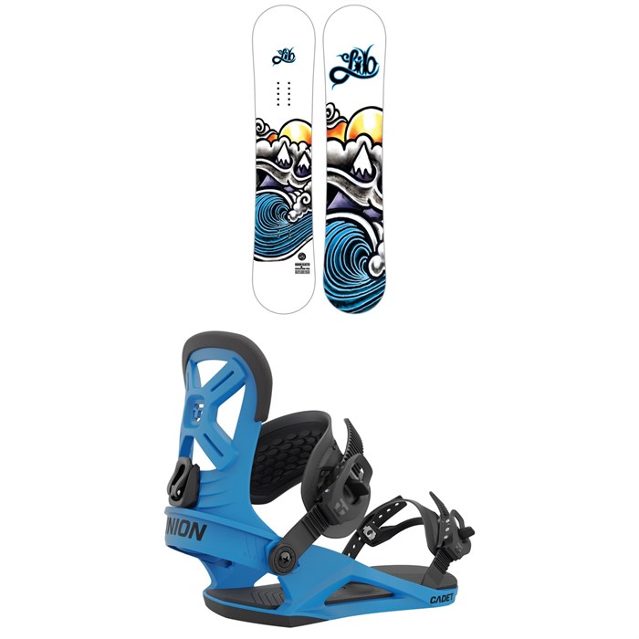 Lib Tech - Banana Blaster BTX Snowboard + Union Cadet Snowboard Bindings - Kids' 2023