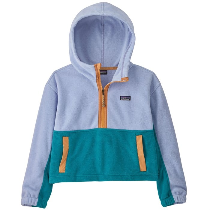 Patagonia - Microdini Cropped Hoodie Pullover Fleece - Kids'