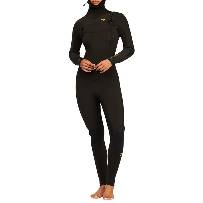 Billabong - 5/4 Synergy Chest Zip Hooded Wetsuit - Women's