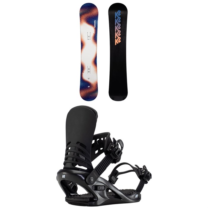 K2 - First Lite Snowboard + Cassette Snowboard Bindings - Women's 2022