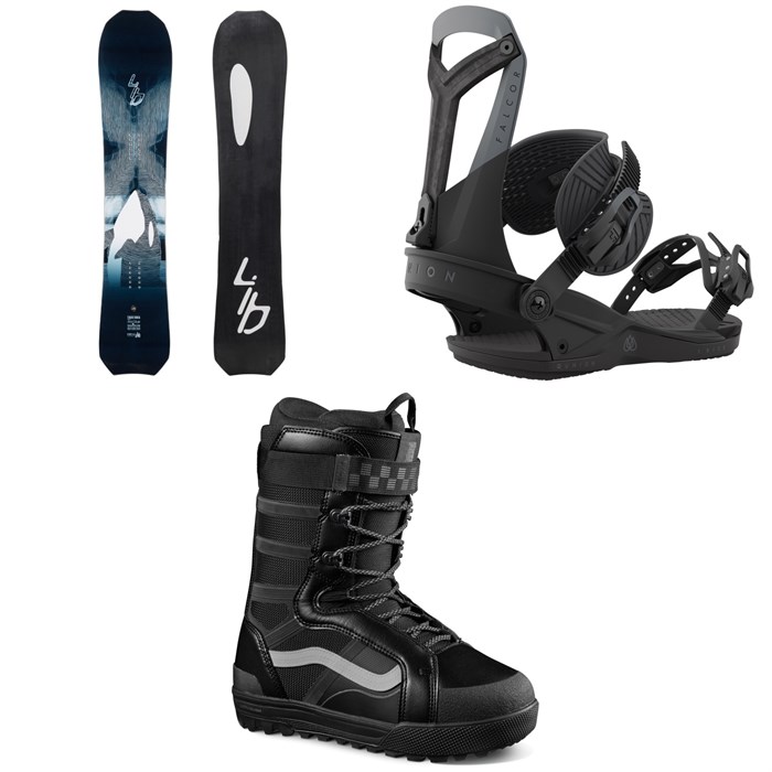 Lib Tech - T.Rice Orca Snowboard + Union Falcor Snowboard Binding + Vans Hi-Standard Pro Snowboard Boots 2023