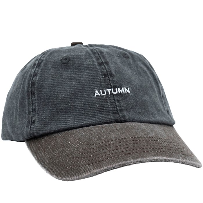 Autumn - Pre Washed Canvas Two Tone Strapback Hat