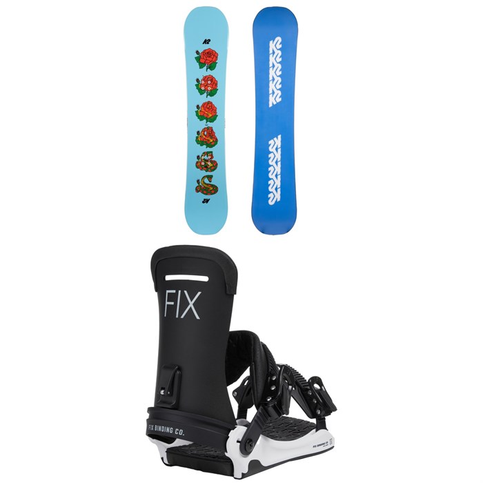 K2 - Spellcaster Snowboard 2022 + Fix Opus Ltd Snowboard Bindings - Women's 2023