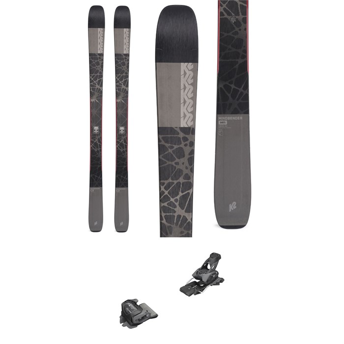 K2 - Mindbender 99 Ti Skis + Tyrolia evo Attack² 13 GW Ski Bindings 2022 - Used