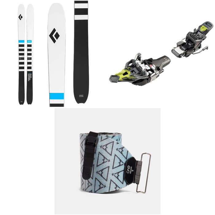 Black Diamond - Helio Recon 105 Skis + Fritschi Tecton 12 Alpine Touring Ski Bindings + evo x Pomoca Pro Glide Climbing Skins 2022
