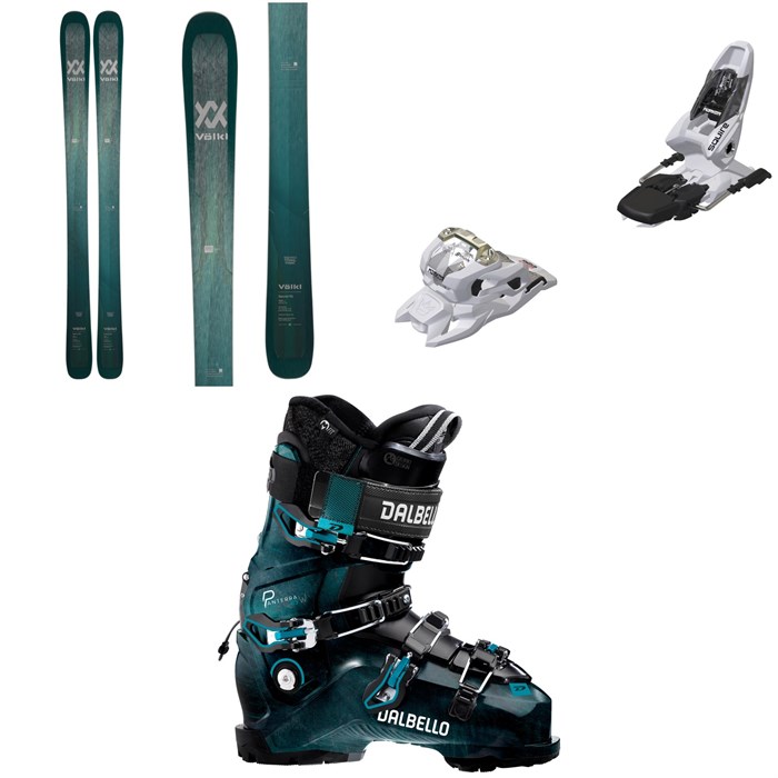 Völkl - Secret 96 Skis + Marker Squire 11 Ski Bindings + Dalbello Panterra 85 W GW Ski Boots - Women's 2023