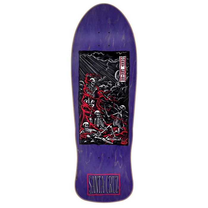 Santa Cruz - OBrien Purgatory Reissue 9.85 Skateboard Deck