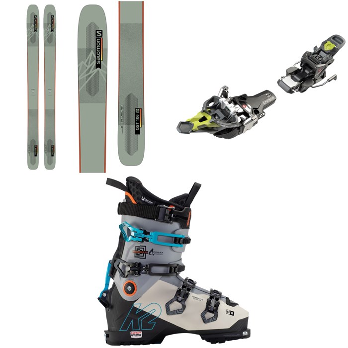 Salomon - QST 106 Skis + Fritschi Tecton 12 Alpine Touring Ski Bindings + K2 Mindbender 120 Alpine Touring Ski Boots 2022