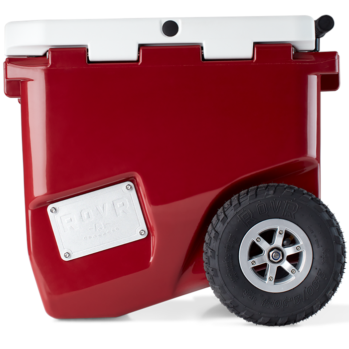 Cooler with hot sale rubber wheels