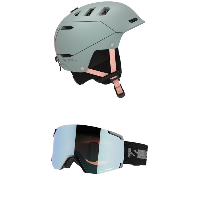 Salomon - Husk Pro Helmet + Salomon S/View Goggles