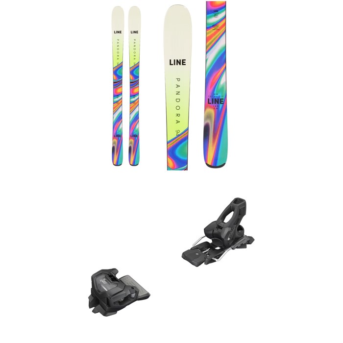 Line Skis - Pandora 94 Skis - Women's + Tyrolia Attack 11 GW Ski Bindings 2023