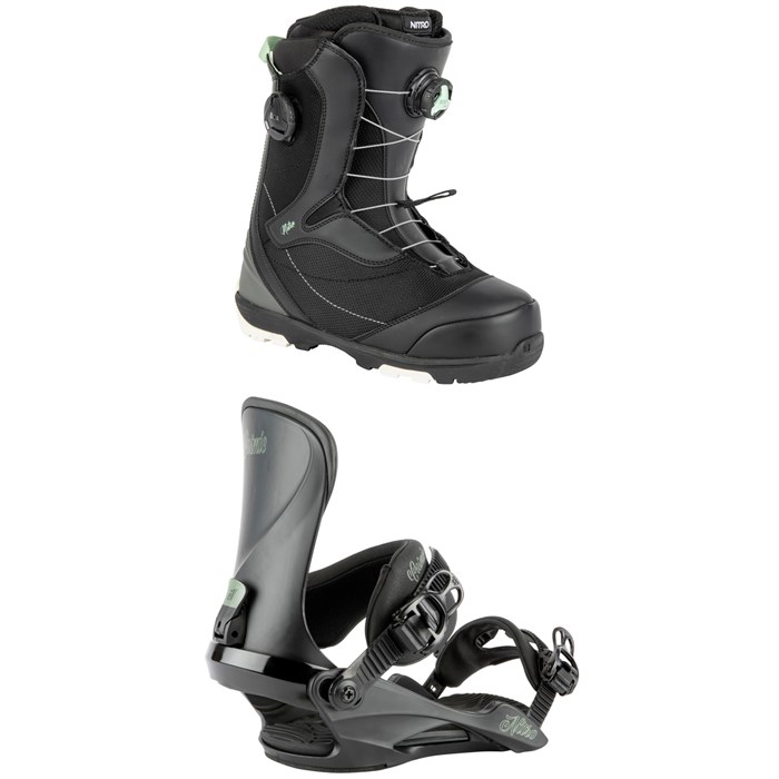 Nitro - Cypress Dual Boa Snowboard Boots + Cosmic Snowboard Bindings - Women's 2023