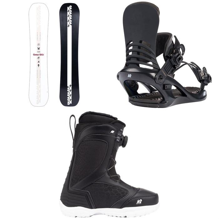 K2 - Lime Lite Snowboard + Cassette Snowboard Bindings + Benes Snowboard Boots - Women's 2023