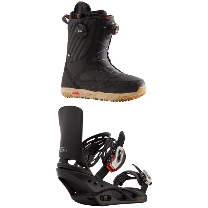 Burton - Limelight Boa Snowboard Boots + Lexa Snowboard Bindings - Women's 2023