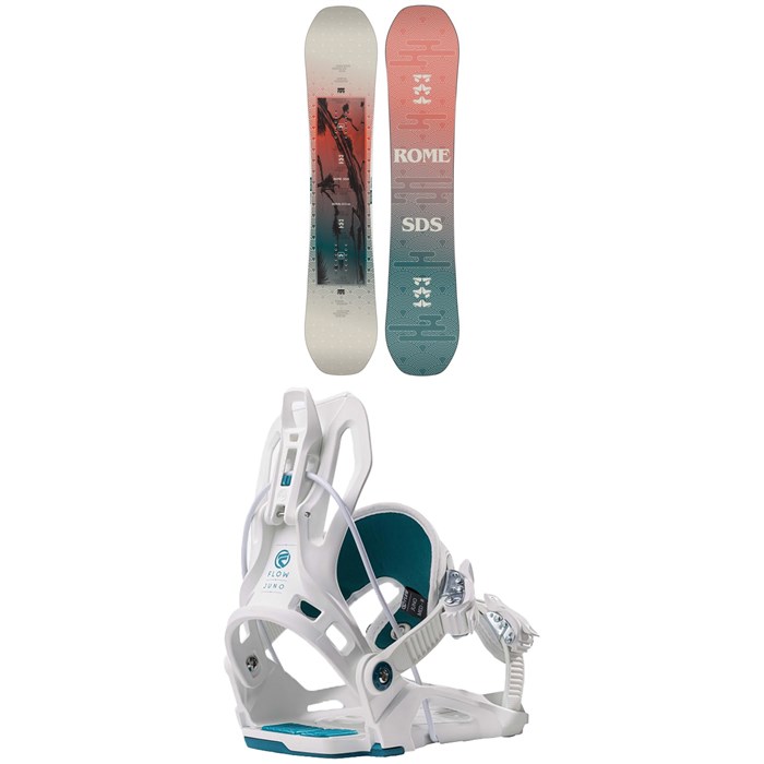 Rome - Royal Snowboard + Flow Juno Fusion Snowboard Bindings - Women's 2023