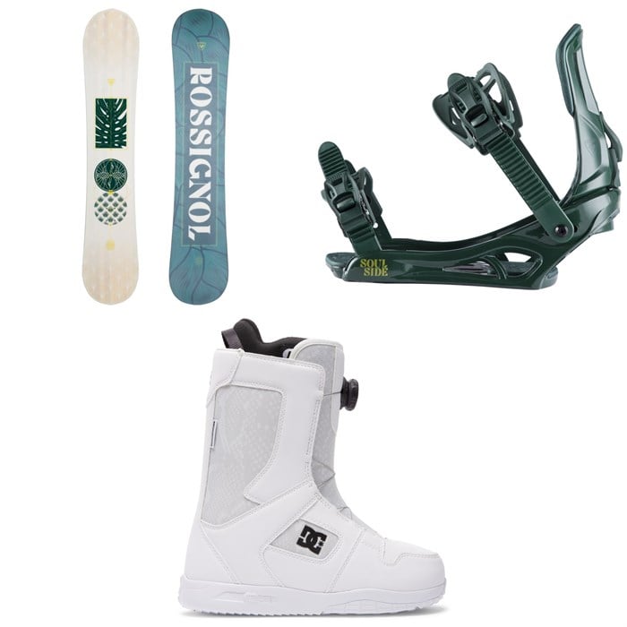 Rossignol - Soulside Snowboard + Soulside Snowboard Bindings + DC Phase Boa Snowboard Boots - Women's 2023