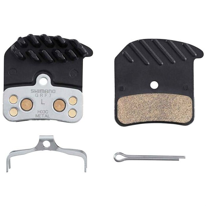 Shimano - H03C-MF Disc Brake Pads with Fins