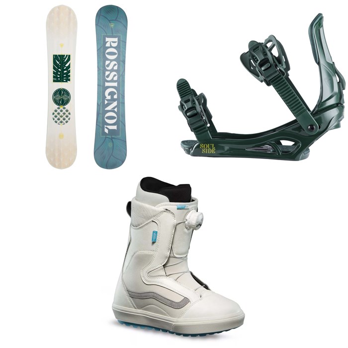 Rossignol - Soulside Snowboard + Soulside Snowboard Bindings + Vans Encore OG Snowboard Boots - Women's 2023