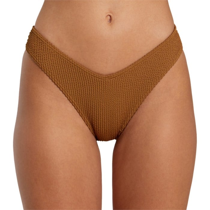 RVCA - Grooves Texture V FT MD French Swimsuit Bottom - Women's