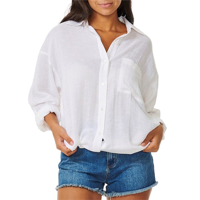 Rip Curl - Premium Linen Long-Sleeve Shirt - Women's