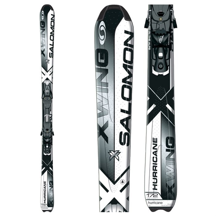 Salomon XW Hurricane Skis + Z10 Bindings 2009 | evo