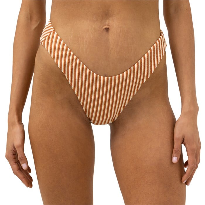 Rhythm - Sunbather Stripe Holiday Bikini Bottom - Women's