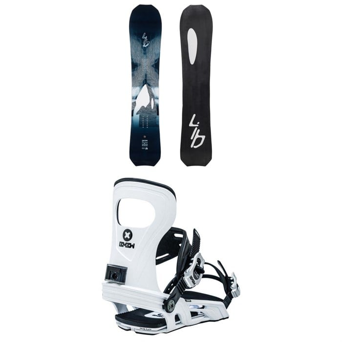Lib Tech - T.Rice Orca Snowboard + Bent Metal Joint Snowboard Bindings 2023
